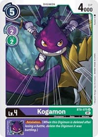 Kogamon - New Awakening - Digimon Card Game card
