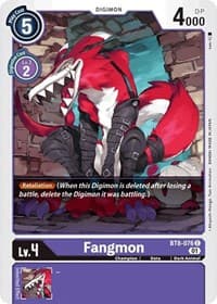 Fangmon - New Awakening - Digimon Card Game card