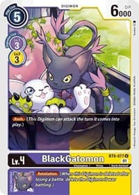 BlackGatomon - New Awakening - Digimon Card Game card