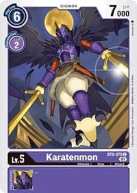 Karatenmon - New Awakening - Digimon Card Game card