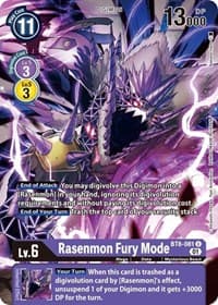 Rasenmon Fury Mode - New Awakening - Digimon Card Game card