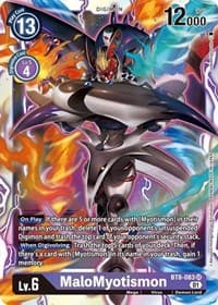 MaloMyotismon - New Awakening - Digimon Card Game card