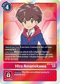 Hiro Amanokawa - New Awakening - Digimon Card Game card