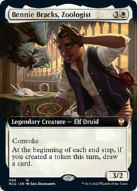 Bennie Bracks, Zoologist (Extended Art) - Commander: Streets of New Capenna - Magic: The Gathering card