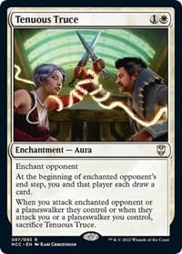 Tenuous Truce - Commander: Streets of New Capenna - Magic: The Gathering card