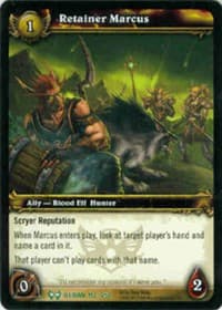 Retainer Marcus - The Hunt for Illidan - WoW card