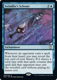 Swindler's Scheme - Commander: Streets of New Capenna - Magic: The Gathering card