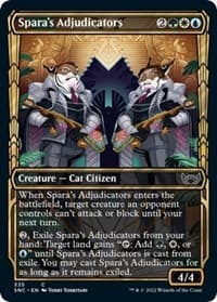 Spara's Adjudicators (Showcase) - Streets of New Capenna - Magic: The Gathering card