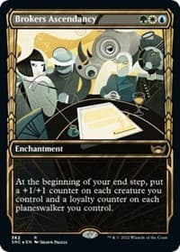 Brokers Ascendancy (Gilded Foil) - Streets of New Capenna - Magic: The Gathering card