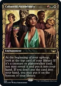 Cabaretti Ascendancy (Gilded Foil) - Streets of New Capenna - Magic: The Gathering card