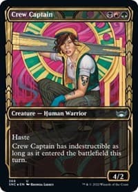 Crew Captain (Gilded Foil) - Streets of New Capenna - Magic: The Gathering card