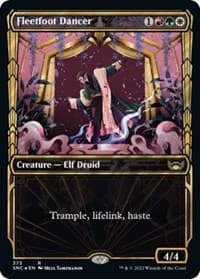 Fleetfoot Dancer (Gilded Foil) - Streets of New Capenna - Magic: The Gathering card