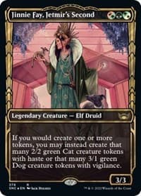 Jinnie Fay, Jetmir's Second (Gilded Foil) - Streets of New Capenna - Magic: The Gathering card