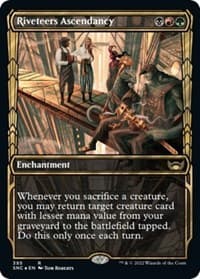 Riveteers Ascendancy (Gilded Foil) - Streets of New Capenna - Magic: The Gathering card