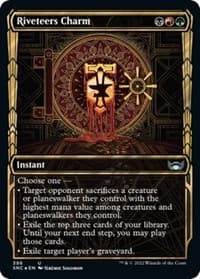 Riveteers Charm (Gilded Foil) - Streets of New Capenna - Magic: The Gathering card