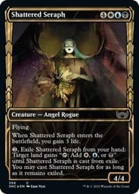 Shattered Seraph (Gilded Foil) - Streets of New Capenna - Magic: The Gathering card