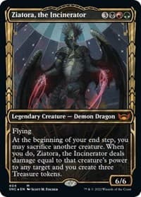 Ziatora, the Incinerator (Gilded Foil) - Streets of New Capenna - Magic: The Gathering card