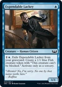 Expendable Lackey - Streets of New Capenna - Magic: The Gathering card