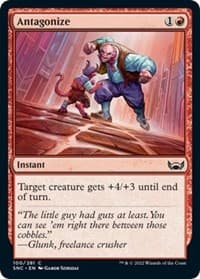 Antagonize - Streets of New Capenna - Magic: The Gathering card