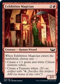 Exhibition Magician - Streets of New Capenna - Magic: The Gathering card