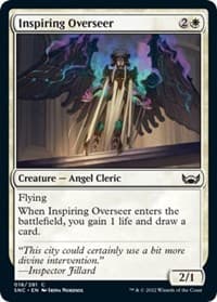 Inspiring Overseer - Streets of New Capenna - Magic: The Gathering card