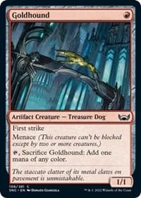 Goldhound - Streets of New Capenna - Magic: The Gathering card