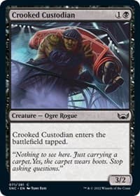 Crooked Custodian - Streets of New Capenna - Magic: The Gathering card