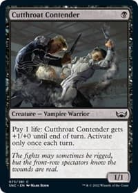 Cutthroat Contender - Streets of New Capenna - Magic: The Gathering card