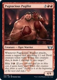 Pugnacious Pugilist - Streets of New Capenna - Magic: The Gathering card
