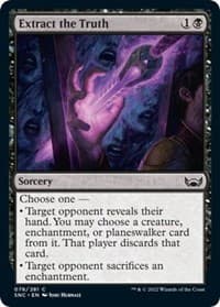 Extract the Truth - Streets of New Capenna - Magic: The Gathering card