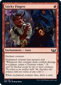 Sticky Fingers - Streets of New Capenna - Magic: The Gathering card