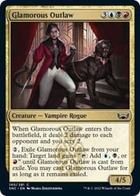 Glamorous Outlaw - Streets of New Capenna - Magic: The Gathering card