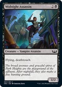Midnight Assassin - Streets of New Capenna - Magic: The Gathering card