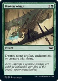 Broken Wings - Streets of New Capenna - Magic: The Gathering card
