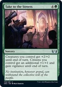 Take to the Streets - Streets of New Capenna - Magic: The Gathering card