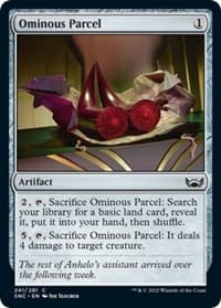 Ominous Parcel - Streets of New Capenna - Magic: The Gathering card