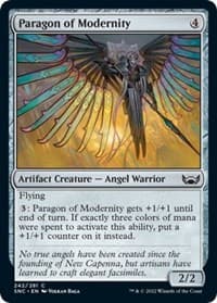 Paragon of Modernity - Streets of New Capenna - Magic: The Gathering card