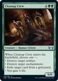Cleanup Crew - Streets of New Capenna - Magic: The Gathering card
