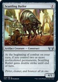Scuttling Butler - Streets of New Capenna - Magic: The Gathering card