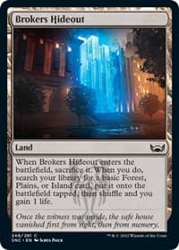 Brokers Hideout - Streets of New Capenna - Magic: The Gathering card