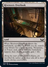 Riveteers Overlook - Streets of New Capenna - Magic: The Gathering card