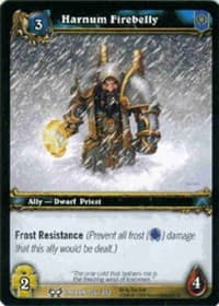 Harnum Firebelly - The Hunt for Illidan - WoW card