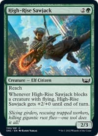 High-Rise Sawjack - Streets of New Capenna - Magic: The Gathering card