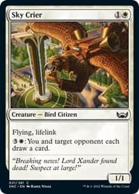 Sky Crier - Streets of New Capenna - Magic: The Gathering card