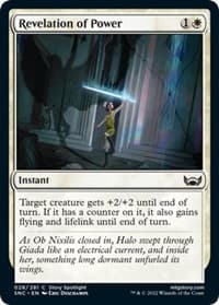 Revelation of Power - Streets of New Capenna - Magic: The Gathering card
