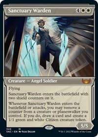 Sanctuary Warden (Showcase) - Streets of New Capenna - Magic: The Gathering card