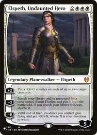 Elspeth, Undaunted Hero - The List Reprints - Magic: The Gathering card