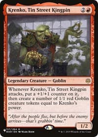 Krenko, Tin Street Kingpin - The List Reprints - Magic: The Gathering card