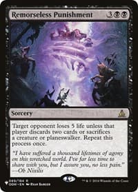 Remorseless Punishment - The List Reprints - Magic: The Gathering card