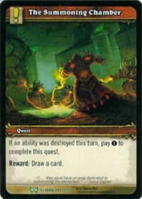 The Summoning Chamber - The Hunt for Illidan - WoW card